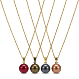 18K Gold Filled Hawaiian Pearl Necklace x 60cm