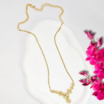 Load image into Gallery viewer, 18K Gold Filled Tarnish Proof Flower Necklace
