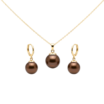 18K Gold Filled Hawaiian Pearl Sets