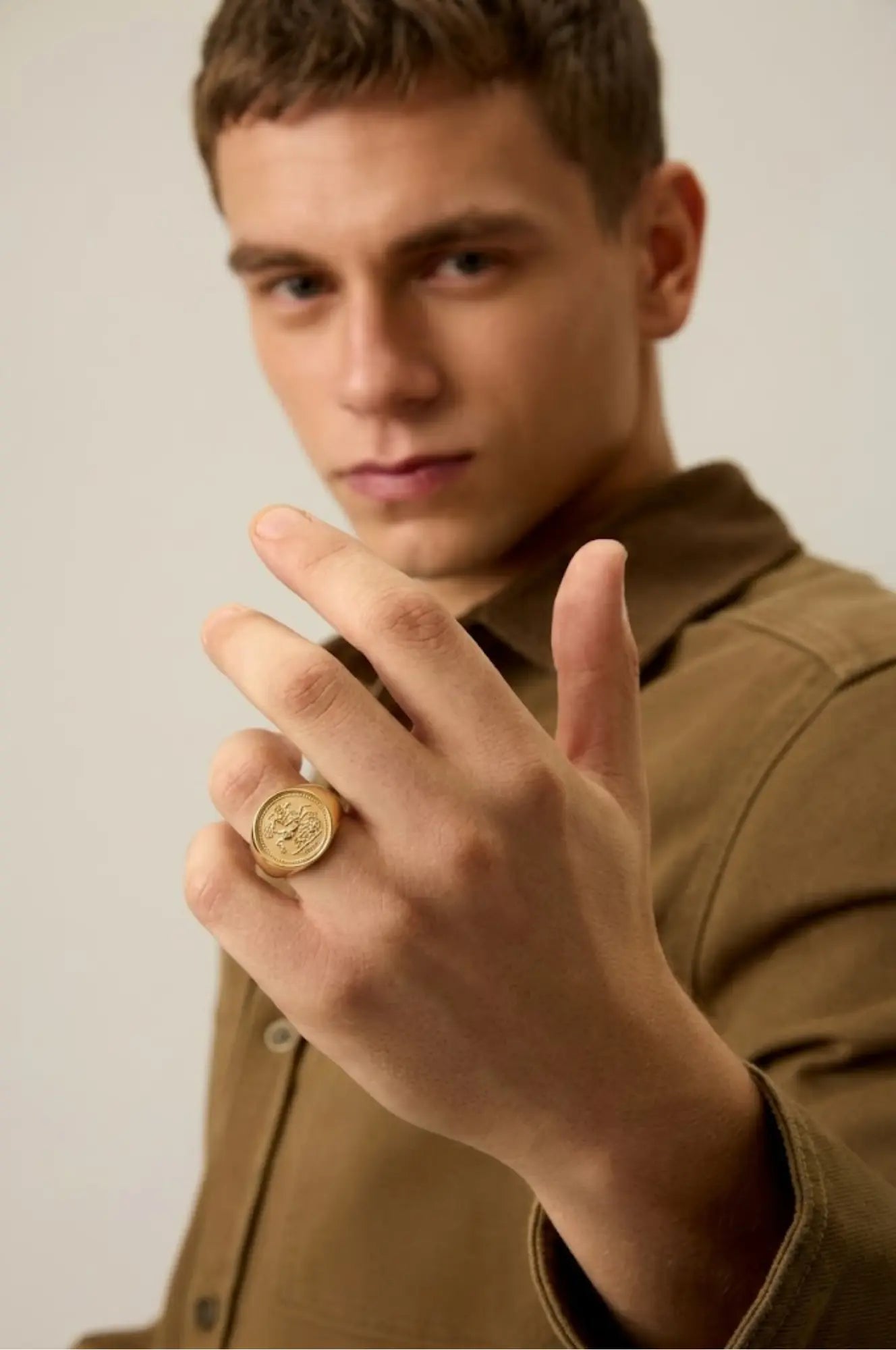 18K Gold Filled Sovereign Rings