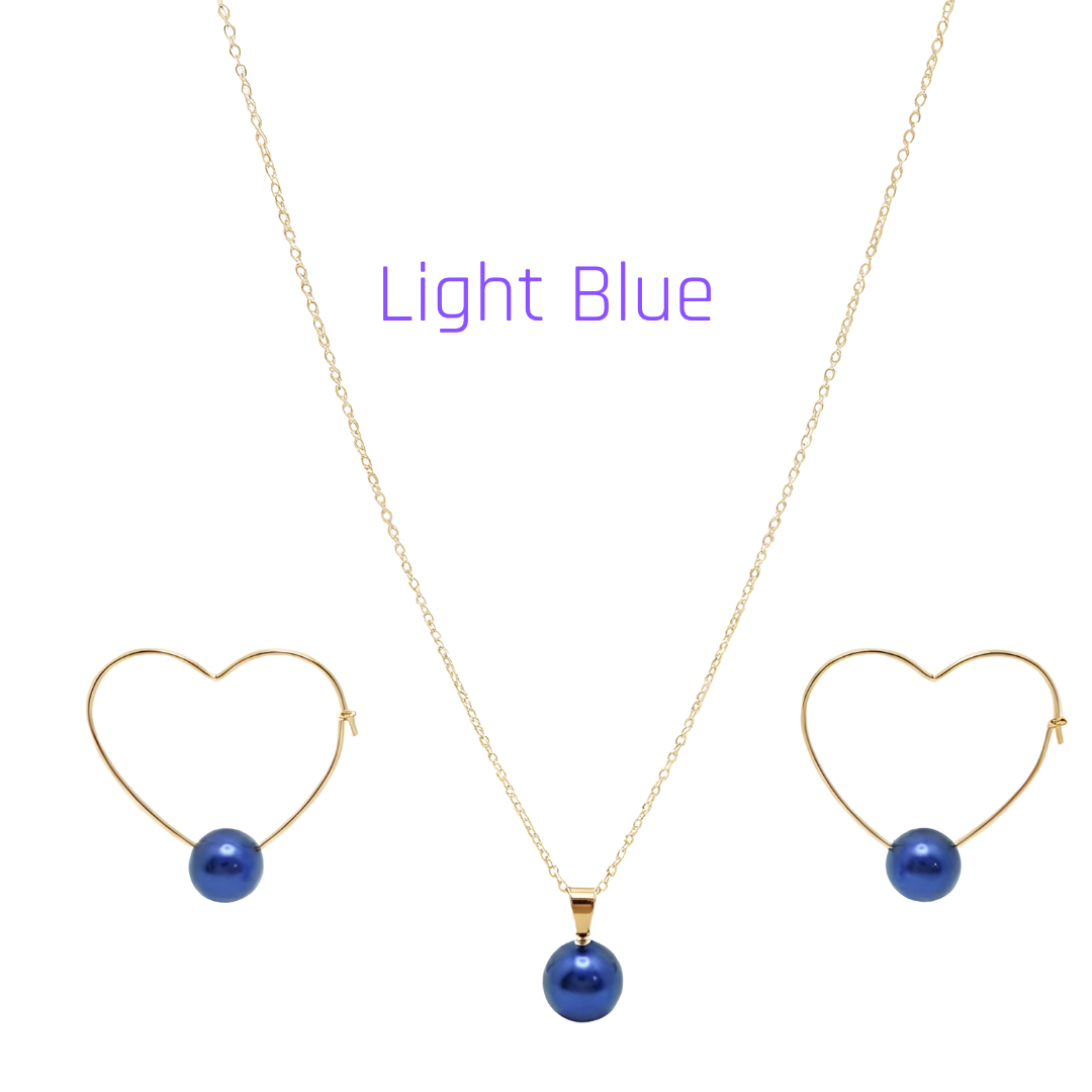 18K Gold Filled Hawaiian Pearl Sets