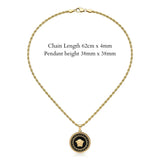 18K Gold Filled Iconic Pendant Necklace