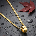 Load image into Gallery viewer, 18K Gold Filled Cuban Link Chain with Ring