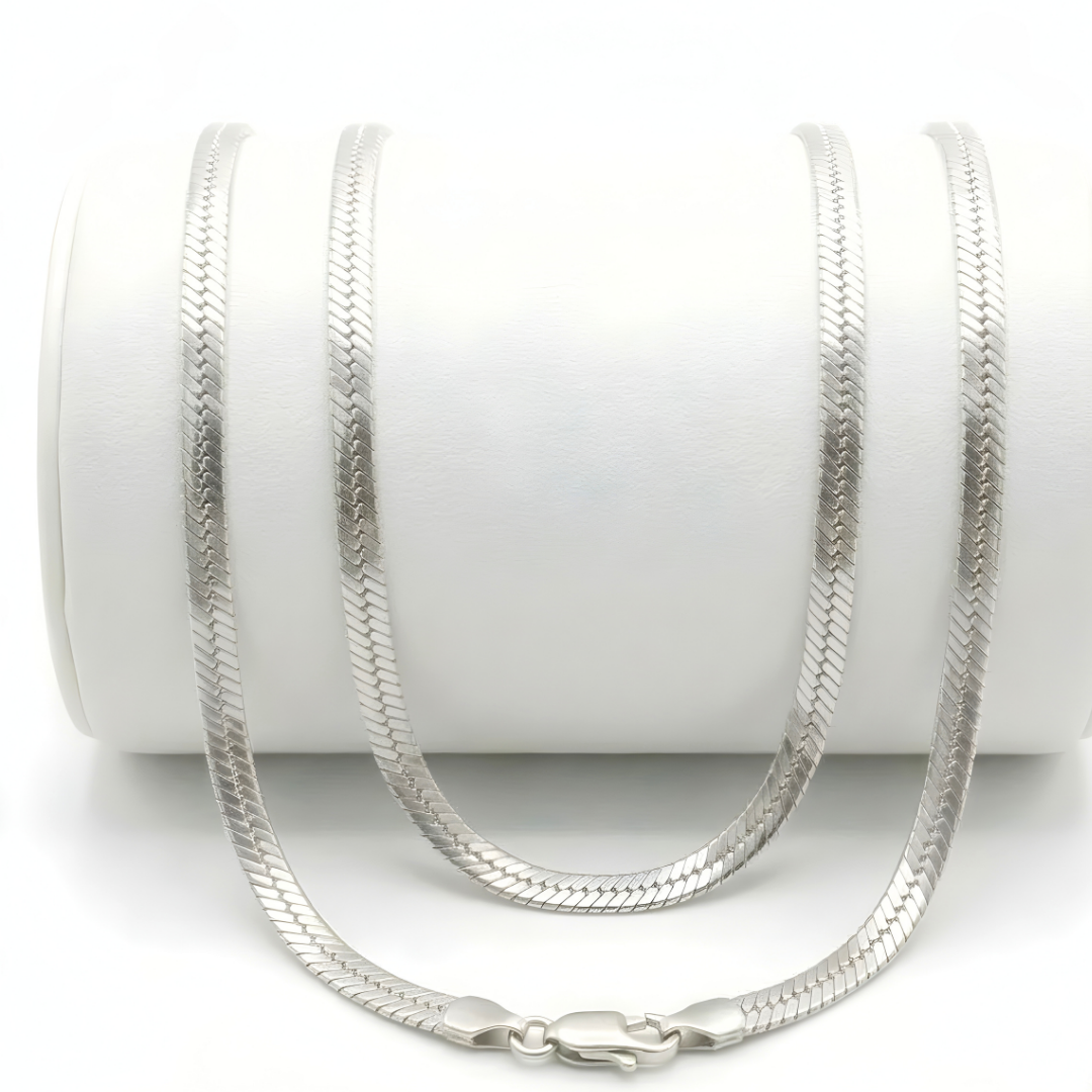 Silver Snake Chain Tarnish Proof 58cm x 6mm