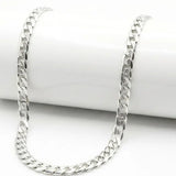 Silver Cuban Link Chain (60cm / 12mm) – Tarnish-Proof Heavyweight Statement Necklace for Men