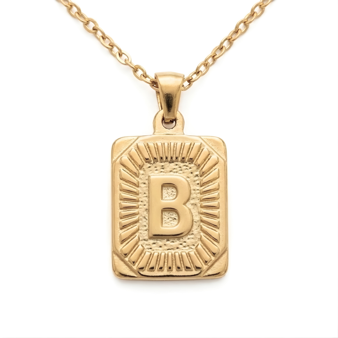 Alphabet Pendant Necklace A to Z
