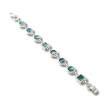 Silver Paua Shell Bracelet