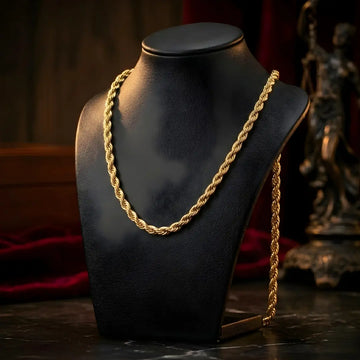 18K Gold Filled Rope Chain