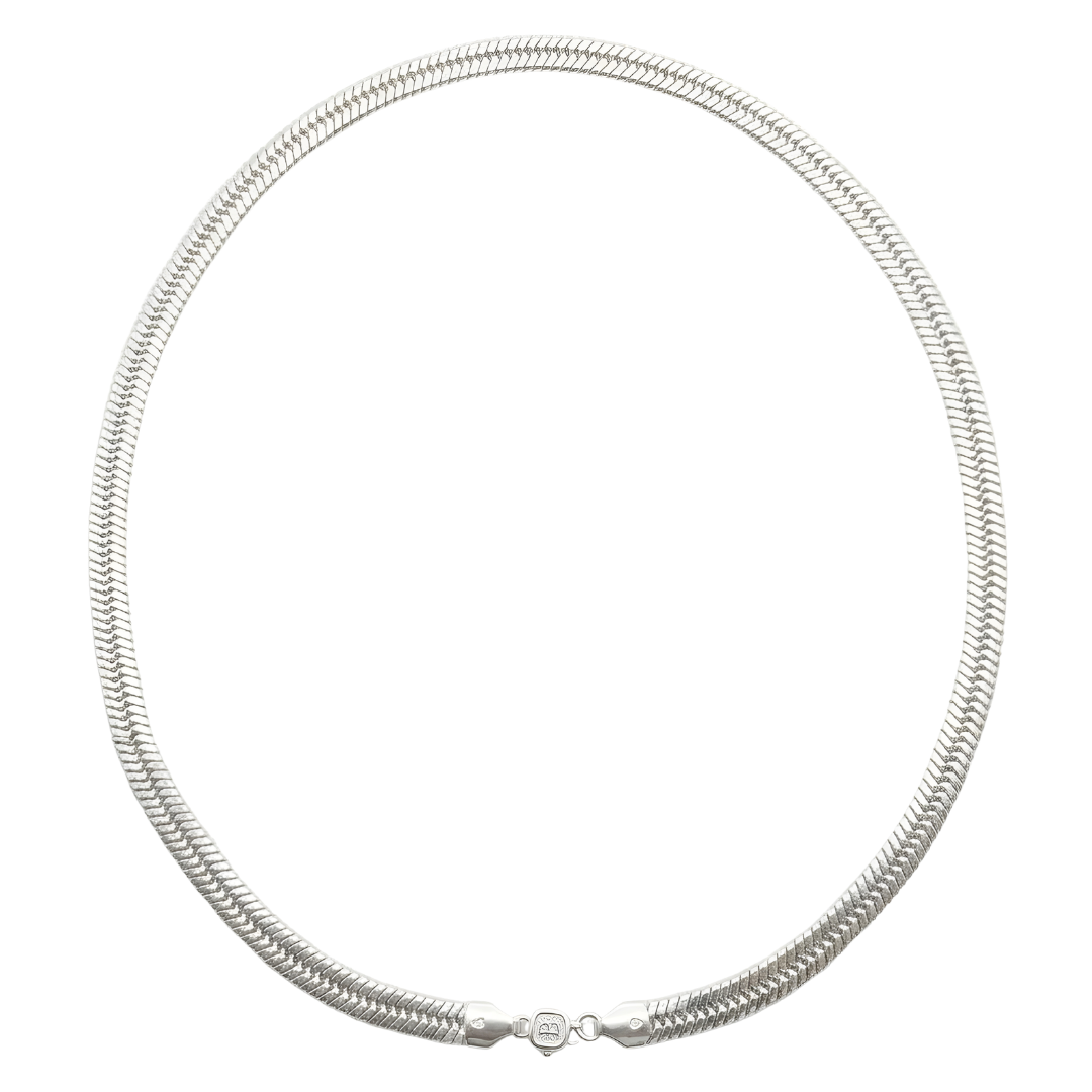 Silver Tarnish Proof Snake Chain 60cm x 8mm