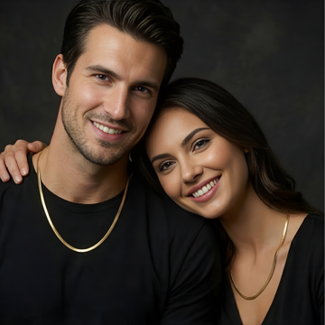 18K Gold Filled Snake Chain Necklace 60cm x 5mm