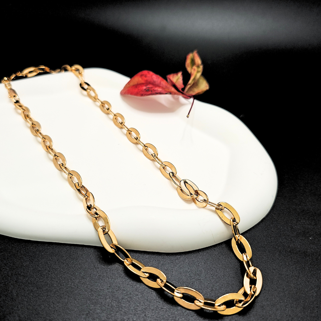 18K Gold Filled Large Links Chain