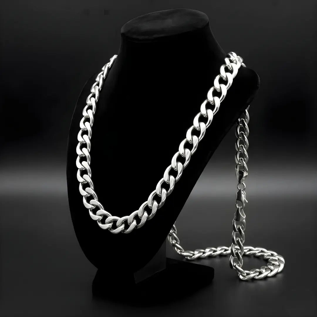 Silver Cuban Link Chain