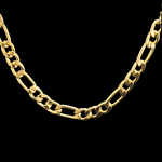 Load image into Gallery viewer, 18K Gold Filled 6MM Figaro Chain
