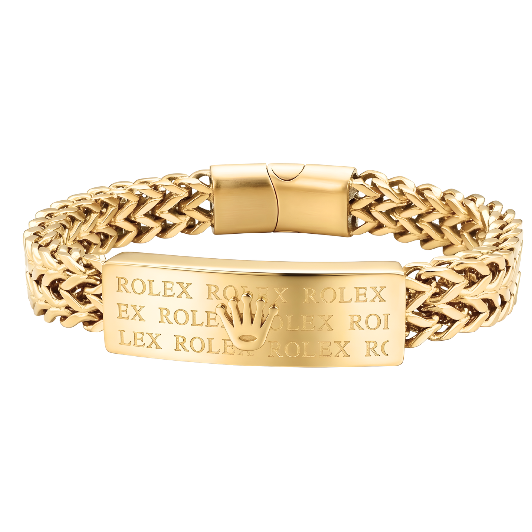 Luxury Stainless Steel Iconic Bracelet 22cm x 15mm