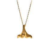 Load image into Gallery viewer, 18K Gold Filled Fin pendant Necklace
