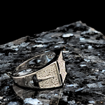 Load image into Gallery viewer, Silver Diamond Ring
