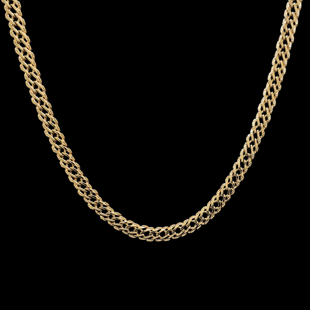 18K Rose Gold Filled Interlinked Chain