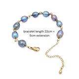 18K Gold Filled Freshwater Baroque Pearl Bracelet – 22cm + 5cm