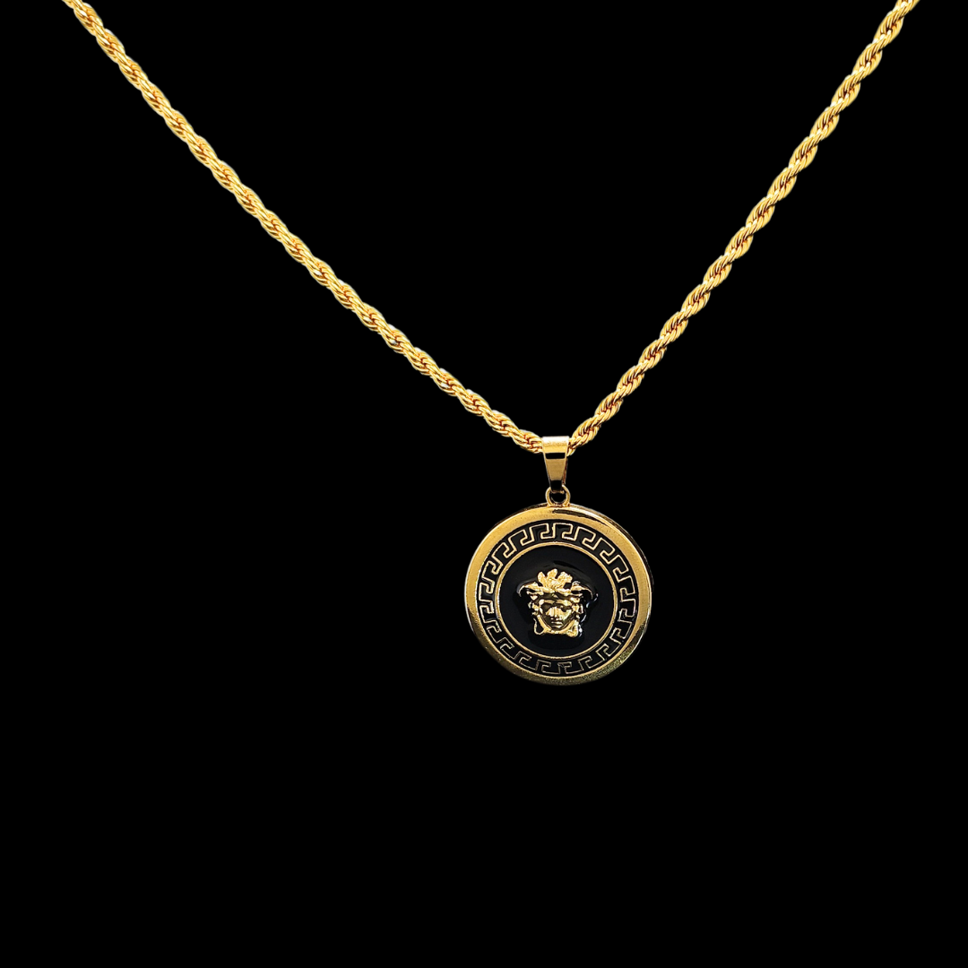 18K Gold Filled Iconic Pendant Necklace