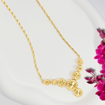 Load image into Gallery viewer, 18K Gold Filled Tarnish Proof Flower Necklace
