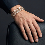 Load image into Gallery viewer, 18K Rose Gold Filled Cubic Zirconia Bracelet