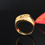 Load image into Gallery viewer, 18K Gold Filled Sovereign Ring
