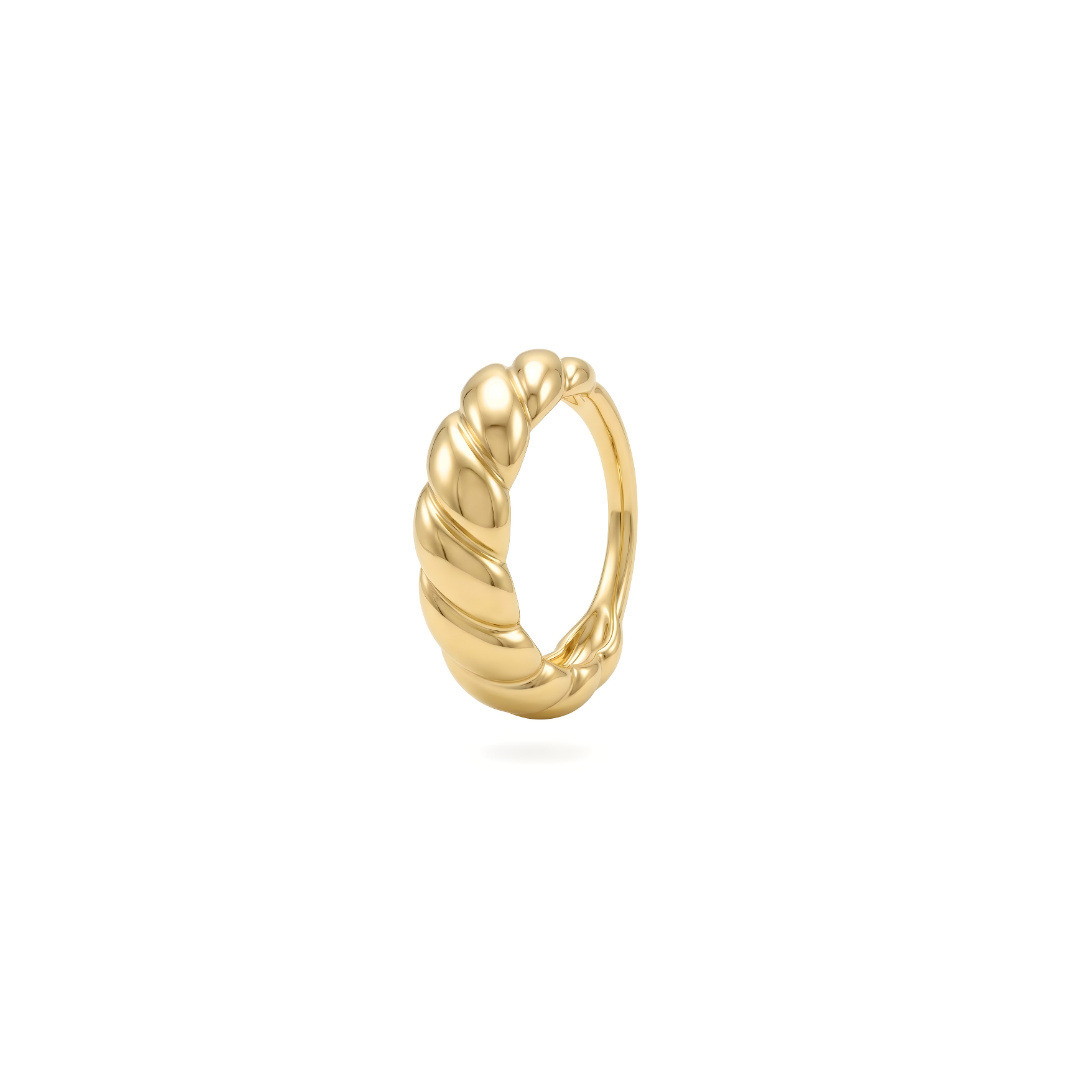 18K Gold Filled Women's Chunky Dome Ring