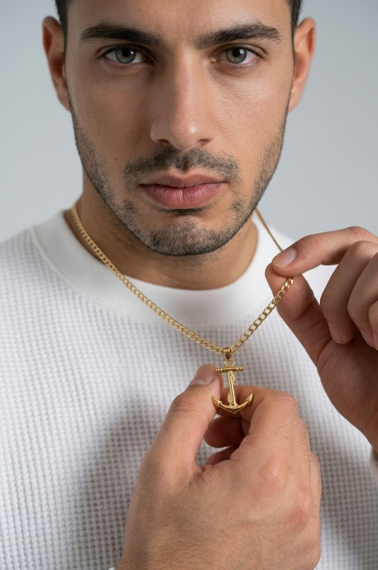 18K Gold Filled Tarnish Proof Anchor Necklace