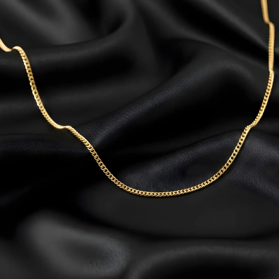 18k Gold Filled Curb Cuban Link