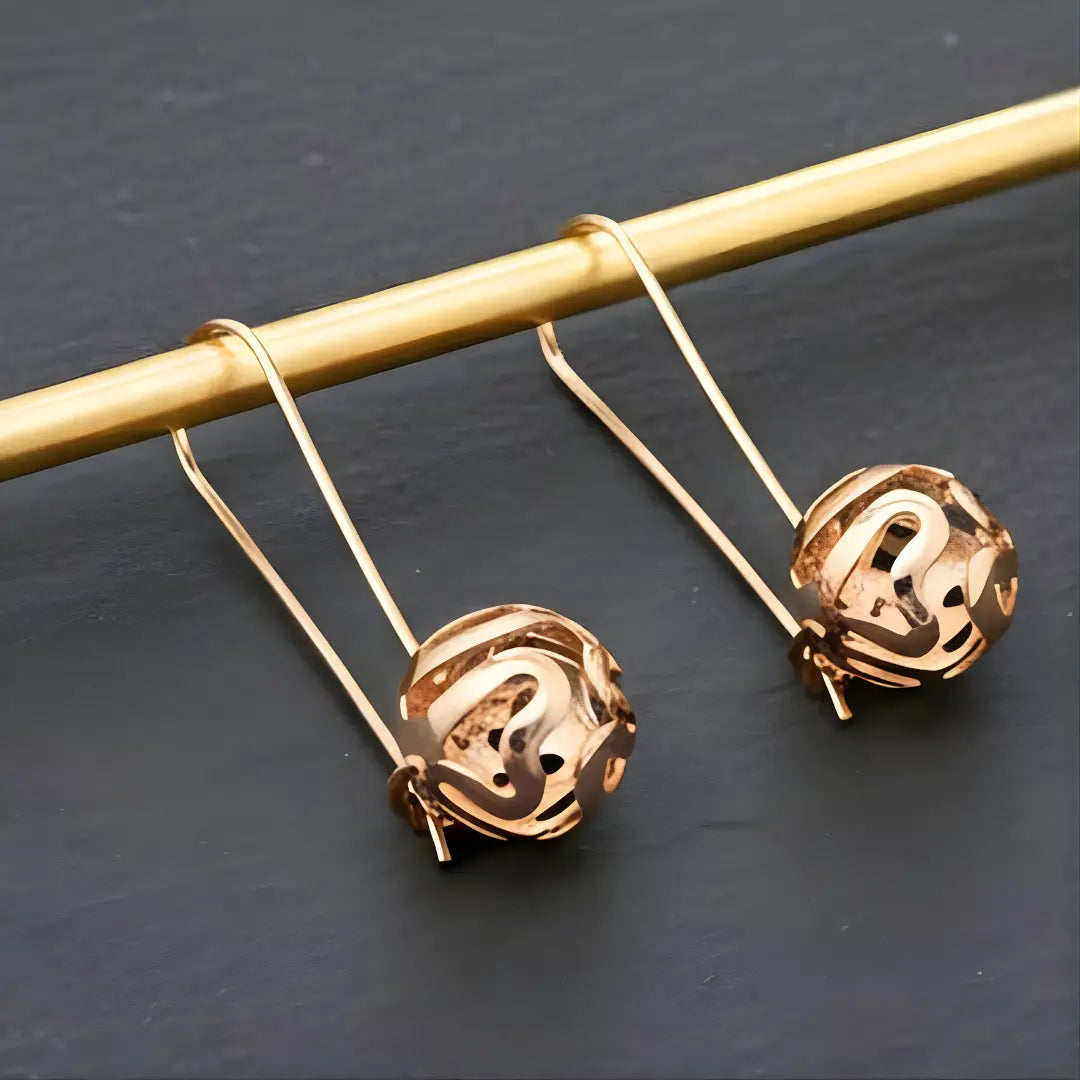 18k Gold Filled Ball Studs