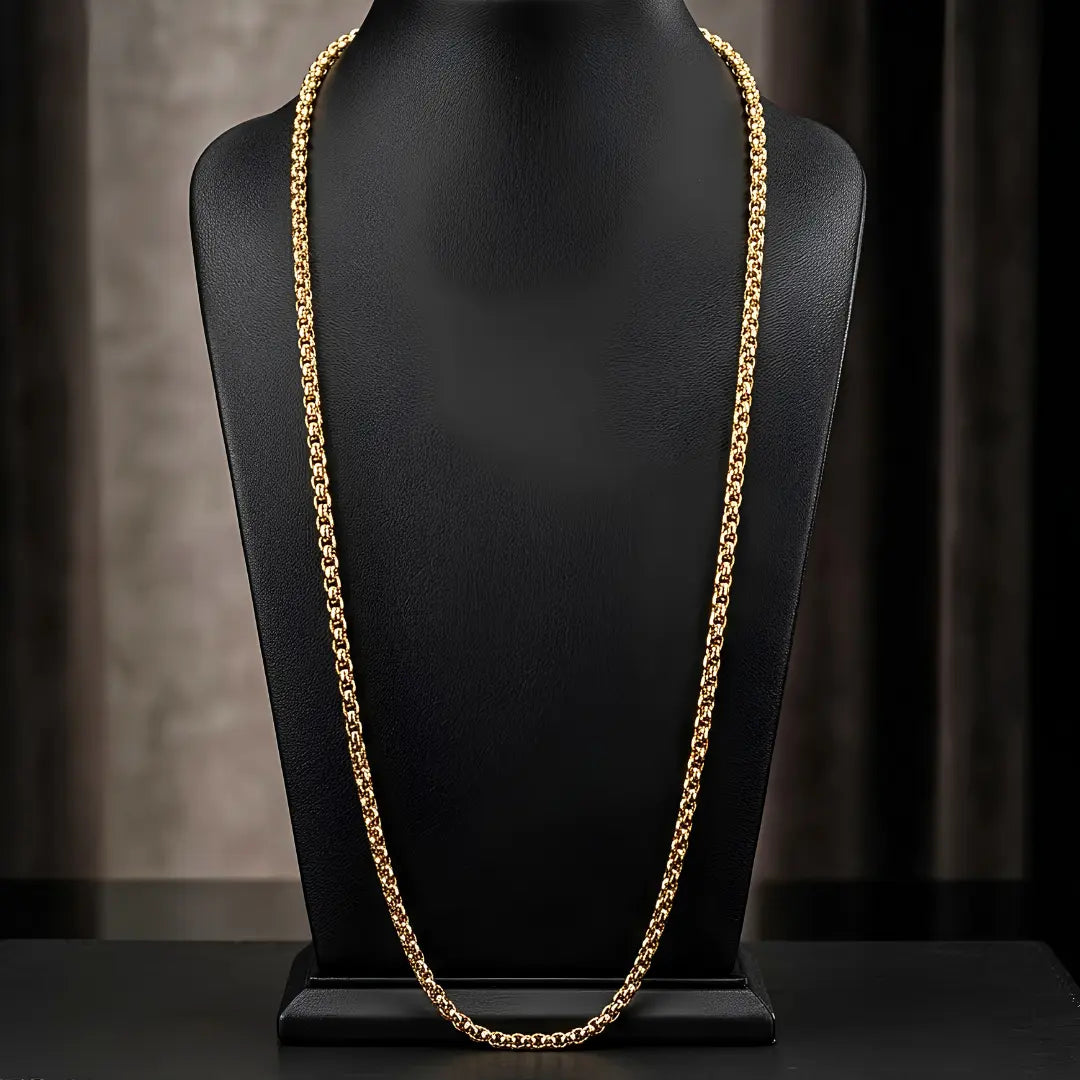 50CM x 2MM 18k Gold Filled  Unisex Belcher Chain Necklace - Tarnish Proof