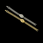 Load image into Gallery viewer, Gold Filled Bracelets In Gold &amp; Silver Finish
