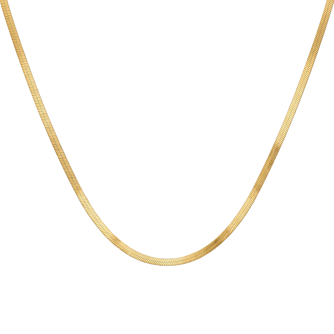 18K Gold Filled Snake Chain 60cm x 6mm