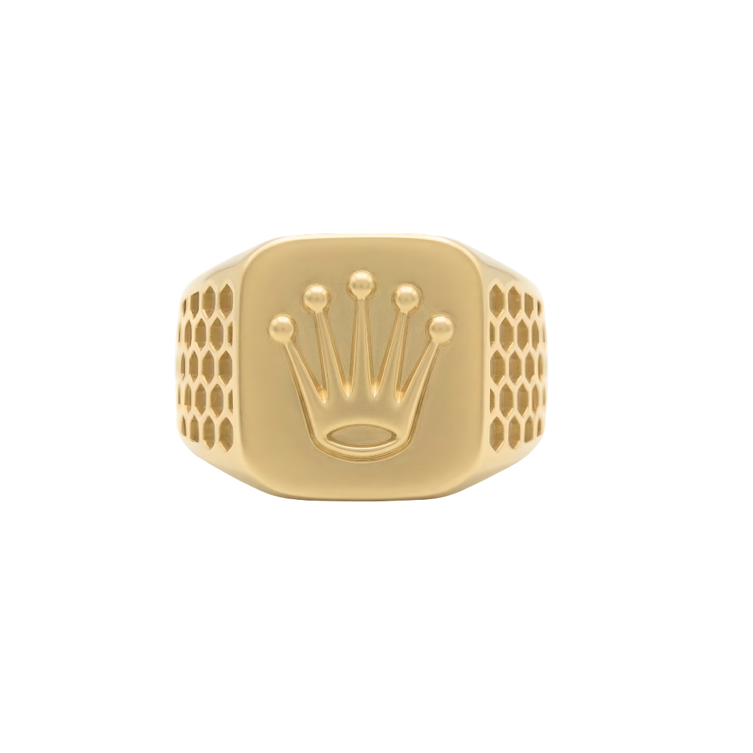 18K Gold Filled Iconic Crown Ring