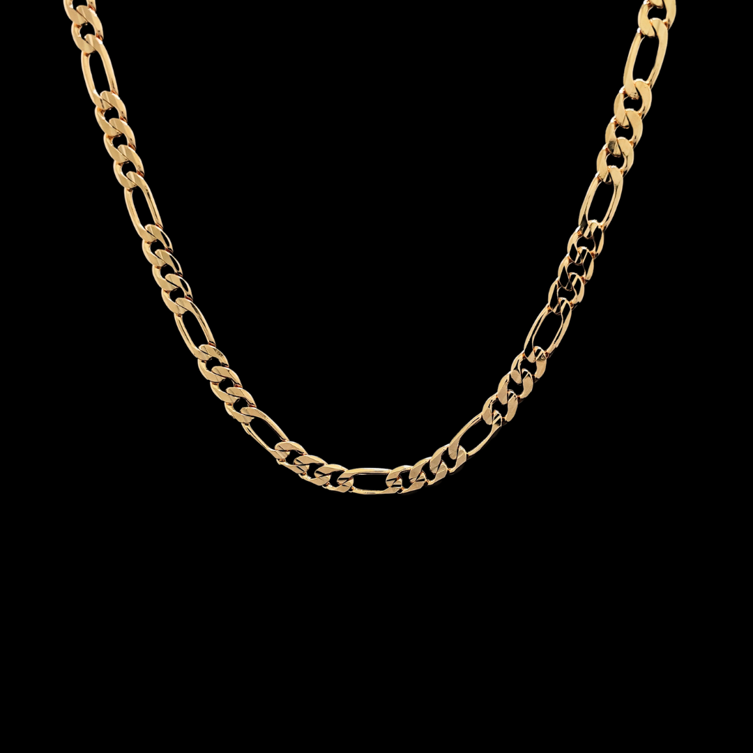 18K Rose Gold Filled Figaro Chain