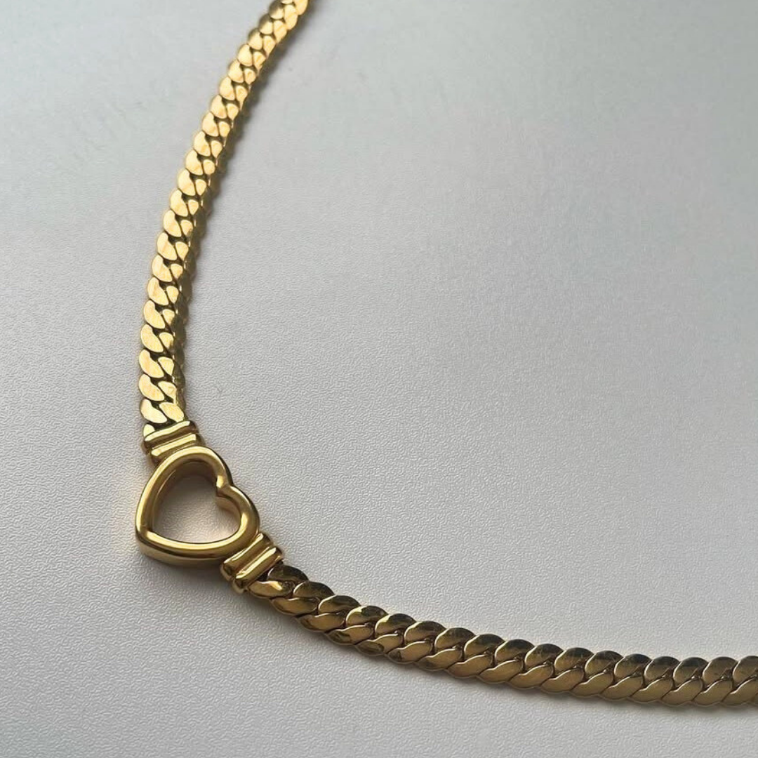 18K Gold Filled Herringbone Flat Snake Chain Necklace – Flexible Liquid Gold Collar Necklace for Women