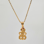 Load image into Gallery viewer, 18K Gold Filled Maori TIKI Pendant Necklace
