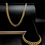 Load image into Gallery viewer, 18K Gold Filled Cuban Link Chain &amp; Bracelet
