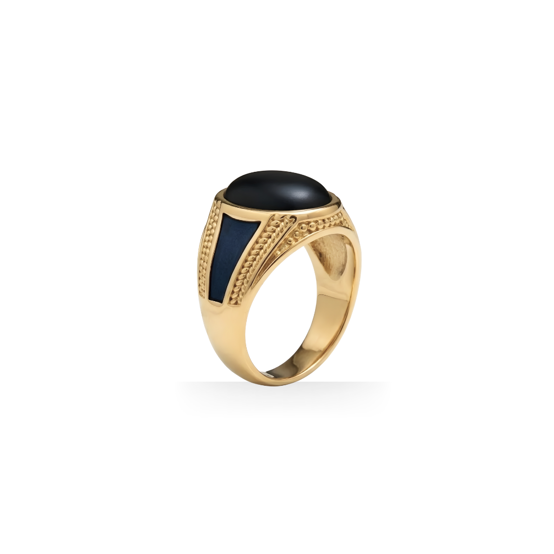 Luxury Men's Onyx Rings