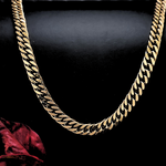 Load image into Gallery viewer, 18K Gold Filled 12MM Heavy Cuban Link Chain
