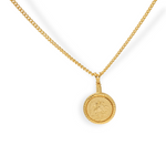 Load image into Gallery viewer, 18k Gold Filled Sovereign Pendant Necklace
