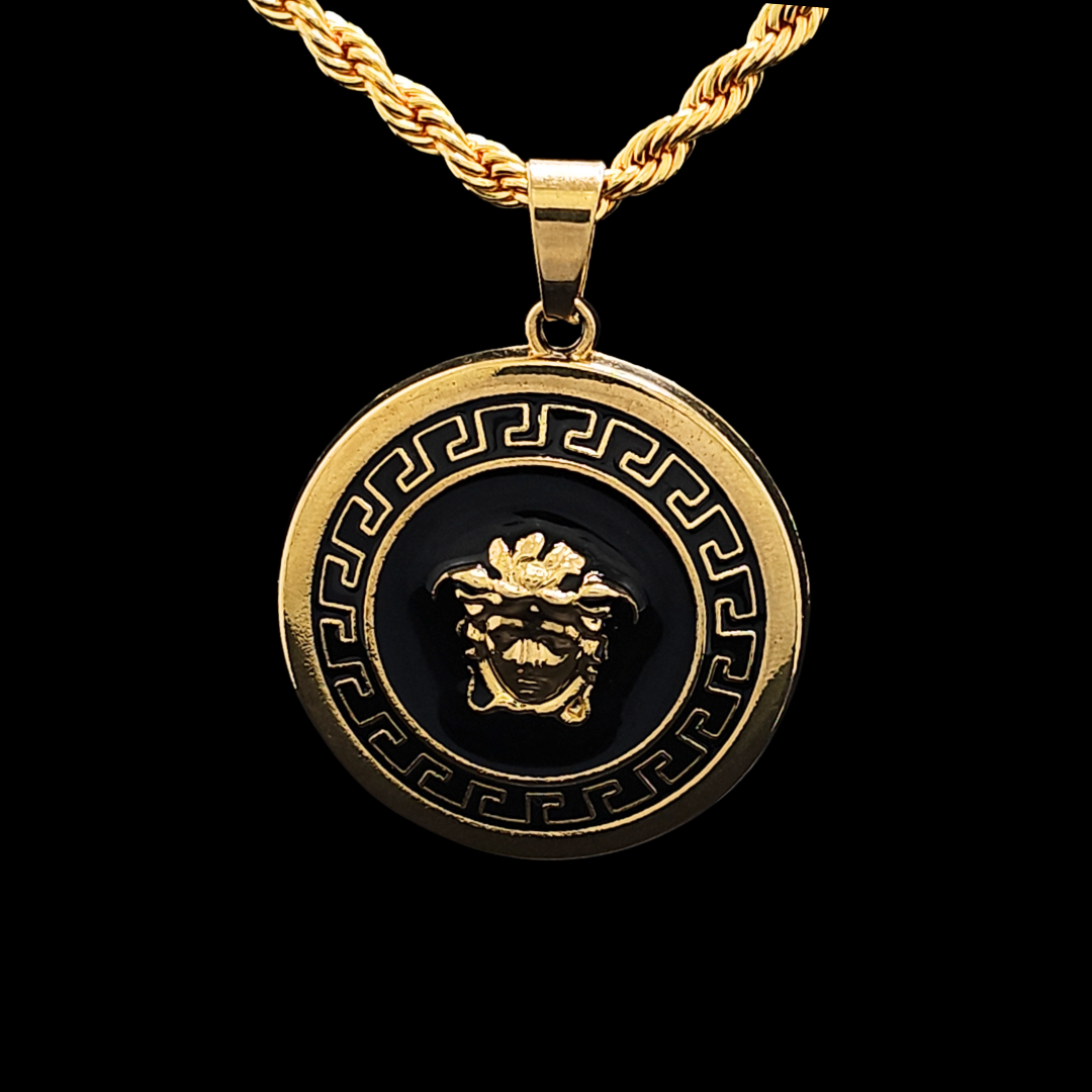 18K Gold Filled Iconic Pendant Necklace