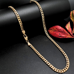 Load image into Gallery viewer, 18K Rose Gold Filled Cuban Link Chain
