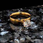 Load image into Gallery viewer, 18K Gold Filled Tarnish Proof Diamond Ring
