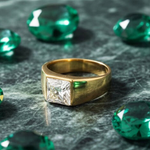 Load image into Gallery viewer, 18K Gold Filled Diamond Ring