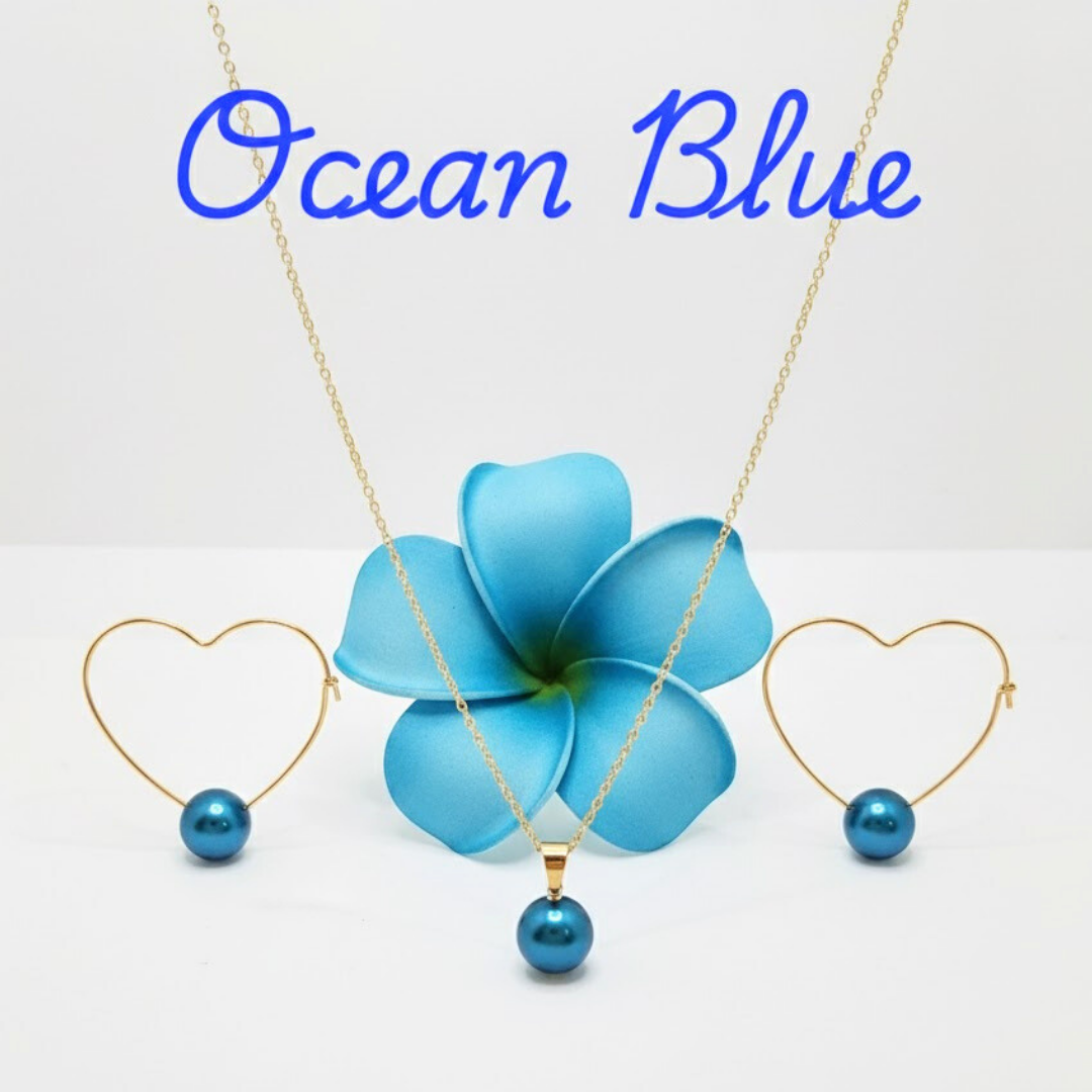 18K Gold Filled Hawaiian Pearl Sets