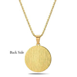65CM x 3MM 18K Gold Filled Lion Head Medallion Pendant Necklace with Iced Crystal Halo &  Box Chain – Tarnish-Proof Statement Jewelry