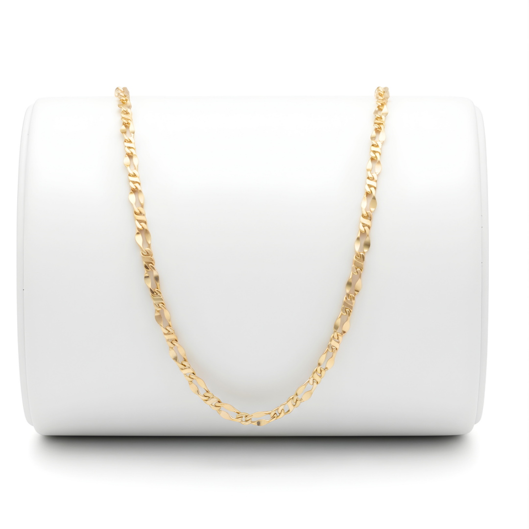 18K Rose Gold Filled Large Lip Links Chain