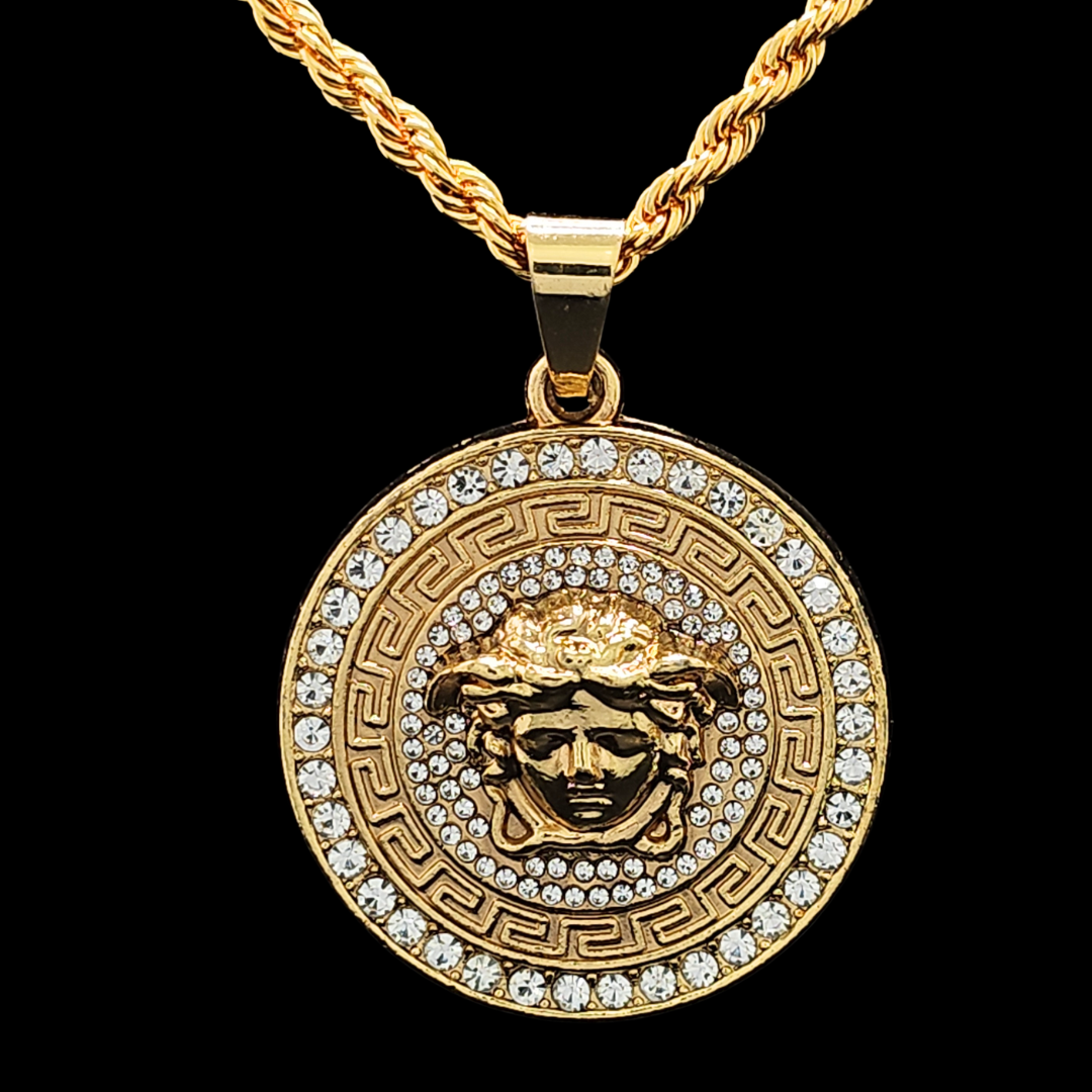 18K Gold Filled Iconic Pendant Necklace