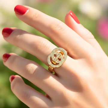 18K Gold Filled Iconic Ring